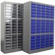 image 4 of Blue 75 Drawers Parts Cabinet Storage Unit