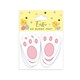 image 2 of Easter Bunny Feet Embellishment Decorations 11cm - Pack of 40