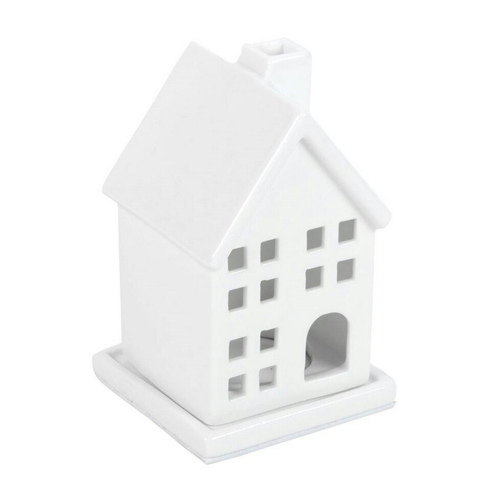 image 1 of Something Different House Incense Cone Holder - White - One Size