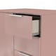 image 7 of Dover 5 Drawer 1 Door Childrens Wardrobe in Kobe Pink (Ready Assembled) | Pink | Kobe Pink