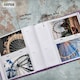 image 7 of ARPAN Slip In Case Book-Bound Memo Photo Album – Holds 200 Photos 6" x 4" (10x15cm) – Hardcover Memory Album with Writing Space for Family, Wedding & Travel Pictures