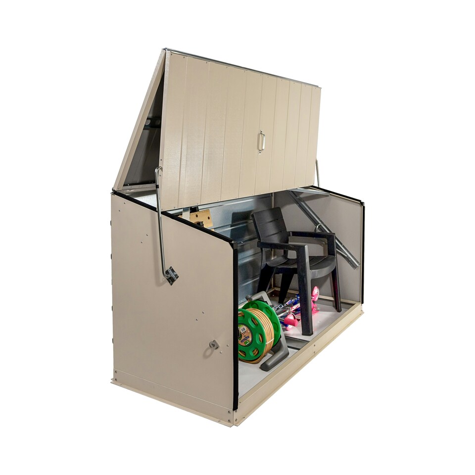 image 1 of Trimetals Storeguard Garden Large Storage Box – 196cm x 89cm Cream