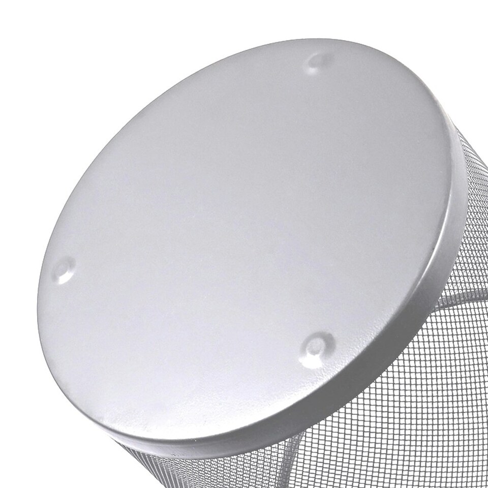 image 1 of Silver Metal Mesh Bin