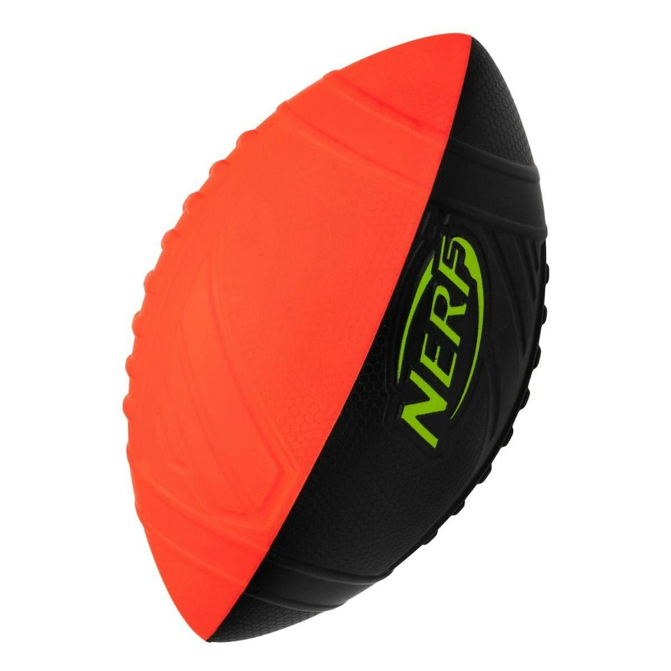 Nerf Pro Grip American Football - Red/Black - 9in