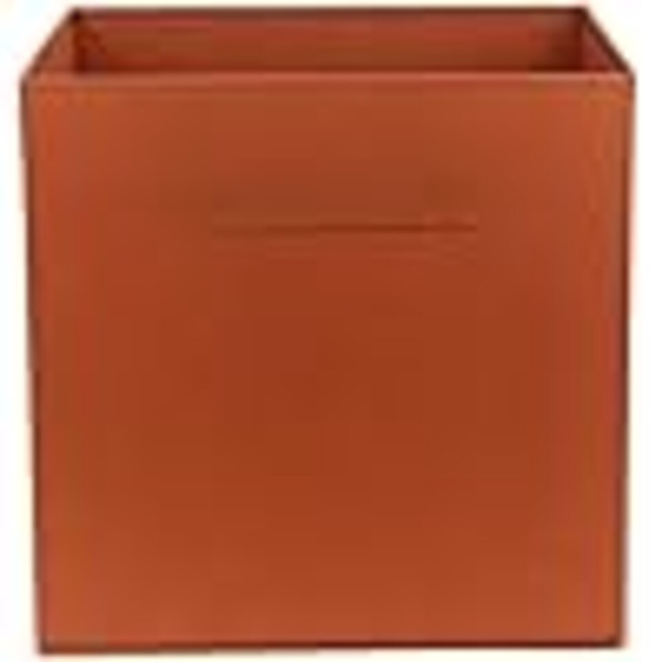 image 1 of 6 Pcs Foldable Fabric Cube Storage Boxes Collapsible Folding Box | Red | Redfox | 6