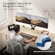 image 3 of VonHaus Gas Powered Dual Monitor Stand for 10-32" Screens