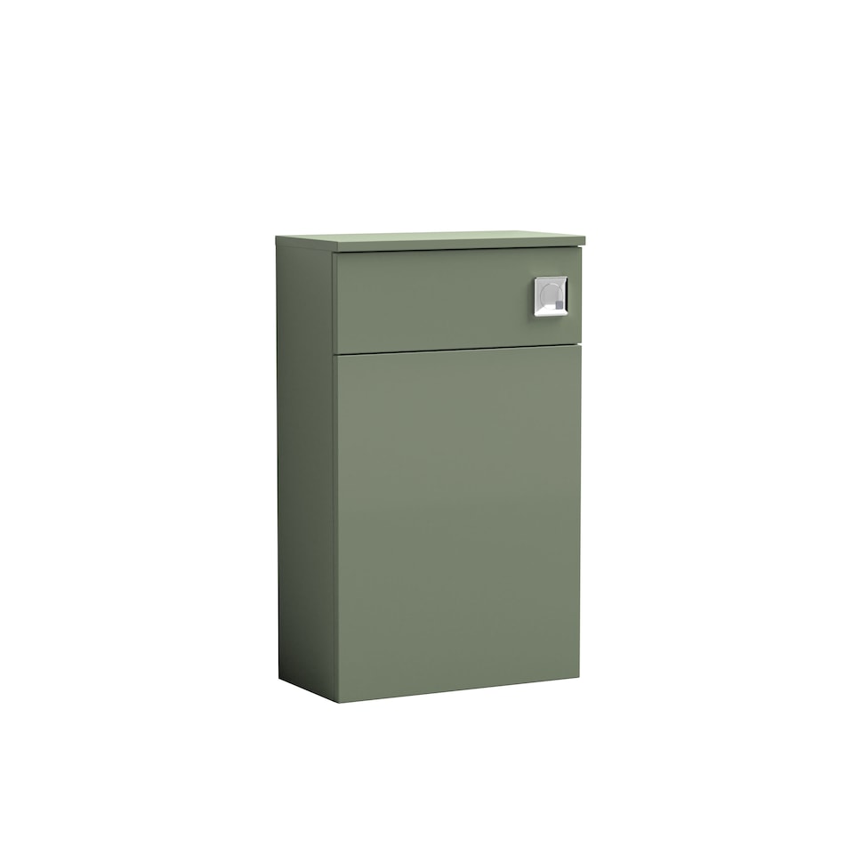 image 1 of Contemporary Compact WC Toilet Unit 500mm - Satin Green | Green | Satin Green | 260 x 502 x 818mm