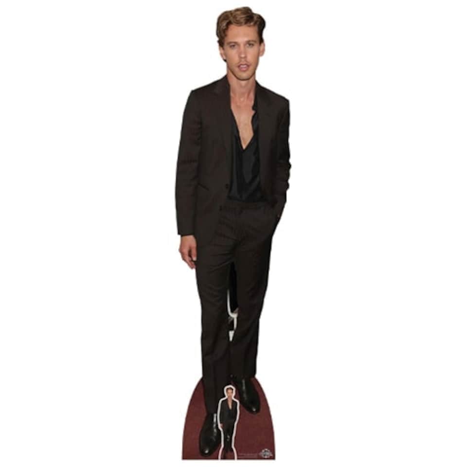 Austin Butler Black Suit Lifesize Cardboard Cutout 184cm