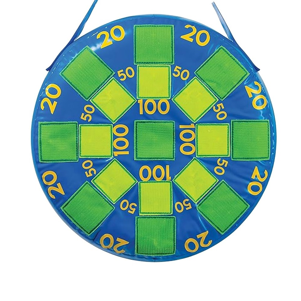 image 1 of Franklin Sticky Inflatable Dartboard - Blue - One Size