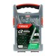 image 1 of Timco - C2 Strong-Fix Exterior Multi-Purpose Premium Screws - Mixed Grab Pack - PZ - Double Countersunk - Silver (Size 600pcs - 600 Pieces)