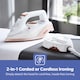 image 3 of GEEPAS 2 in 1 Dry & Wet Steam Iron 2200W, White