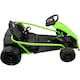 image 3 of XN E-Go Kart 24v Kids Electric Go Kart Ride On - Black/Green