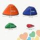 image 3 of AIYAPLAY 11 Pieces Stepping Stones for Balance and Motor Skills Multi | One Size