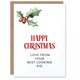 image 1 of Love From Your Best Looking Kid Funny Cheeky Blank For Him Or Her Art Christmas Card
