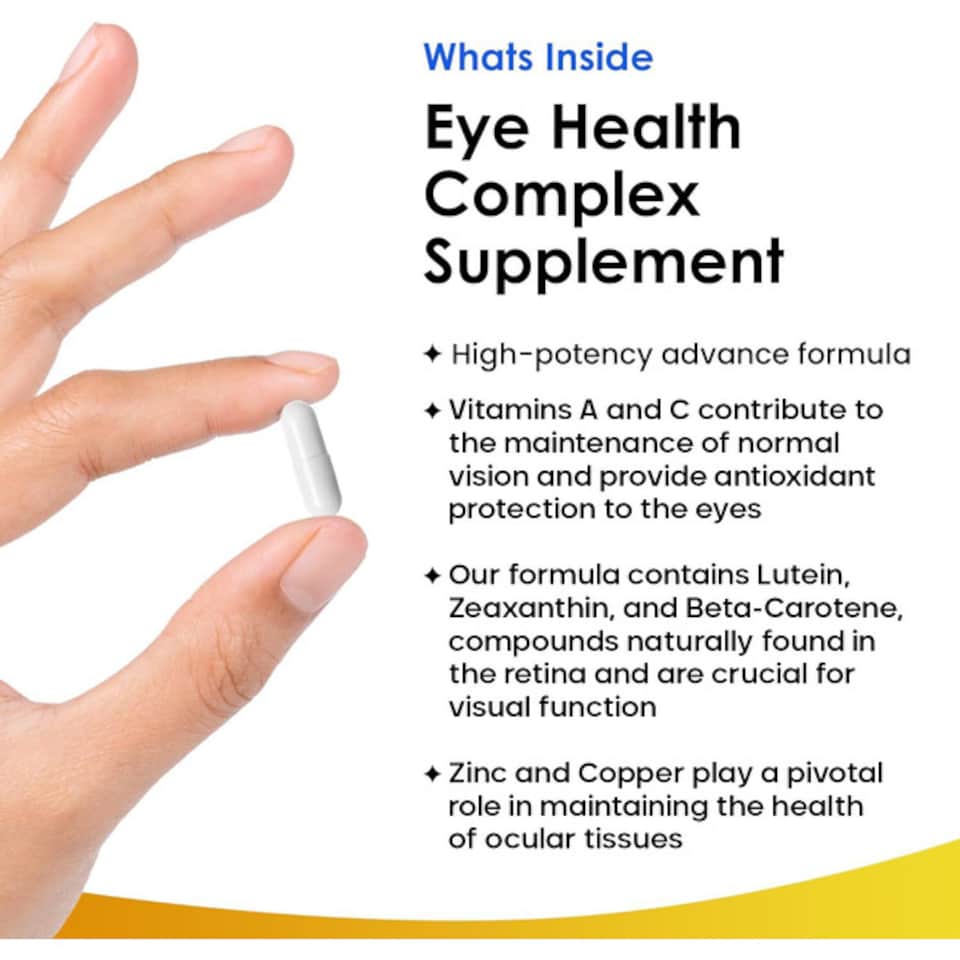 image 1 of Eye Health Complex - Lutein & Zeaxanthin + Vitamins