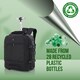 image 5 of Aerolite 45x36x20 Easyjet Maximum Size Backpack Trolley Bag With 2Wheels  Cabin Luggage Approved Extendable Handle Travel  Holdall Rucksack with10 Year Warranty Black