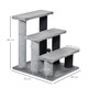 image 7 of PawHut Pet Stairs with 3-step Stair, Scratching Posts, Platforms, Toy Ball