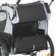 image 9 of HOMCOM 2 Seat Bike Trailer with 5 Point Harness, for 18 Months, Black