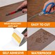 image 9 of NOVECRAFTO Self Adhesive Vinyl Floor Planks – Peel & Stick Flooring – Light Brown Wood Effect – Easy DIY Installation – Durable & Waterproof Tiles Brown | 2.78 sqm