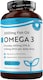 image 1 of Nutravita Omega 3 Capsules High Strength 2000mg with 660mg EPA & 440mg DHA - Omega 3 Fish Oil Capsules, Fish Oil Omega 3 Supplements - 240 Softgels