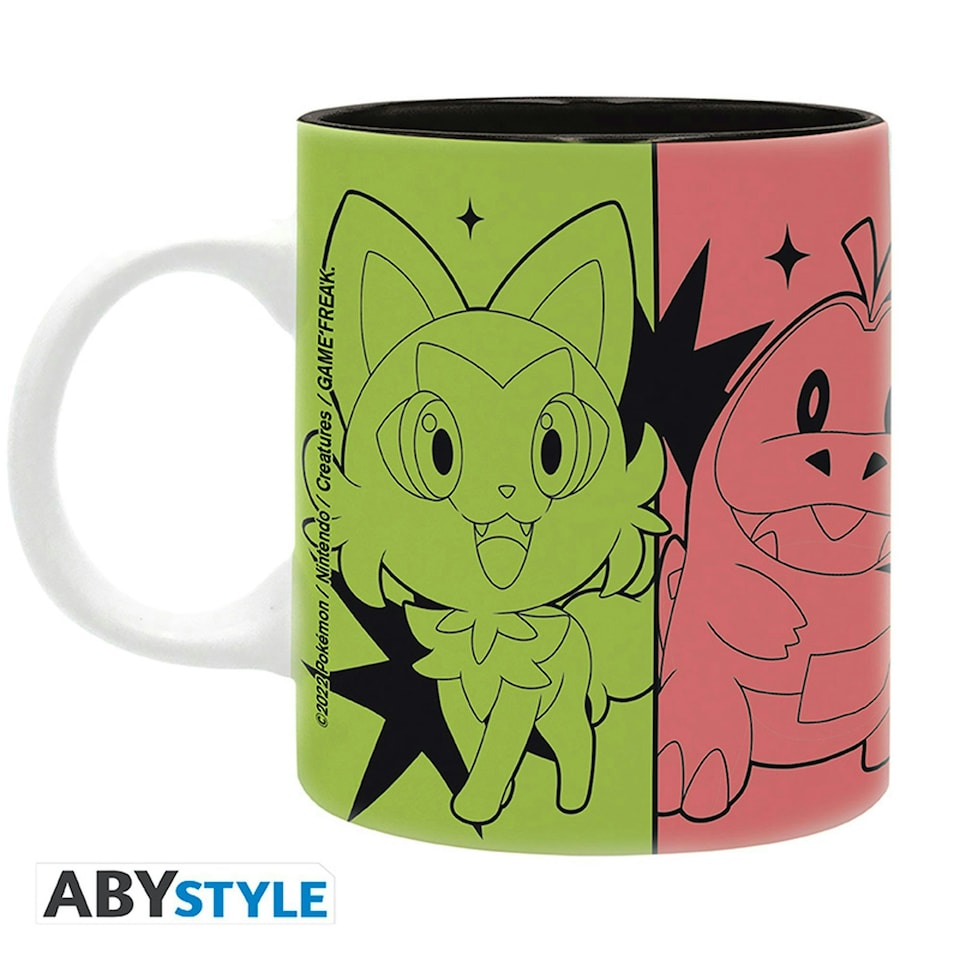 image 1 of Pokémon Scarlet & Violet Starters 320ml Ceramic Mug Multi