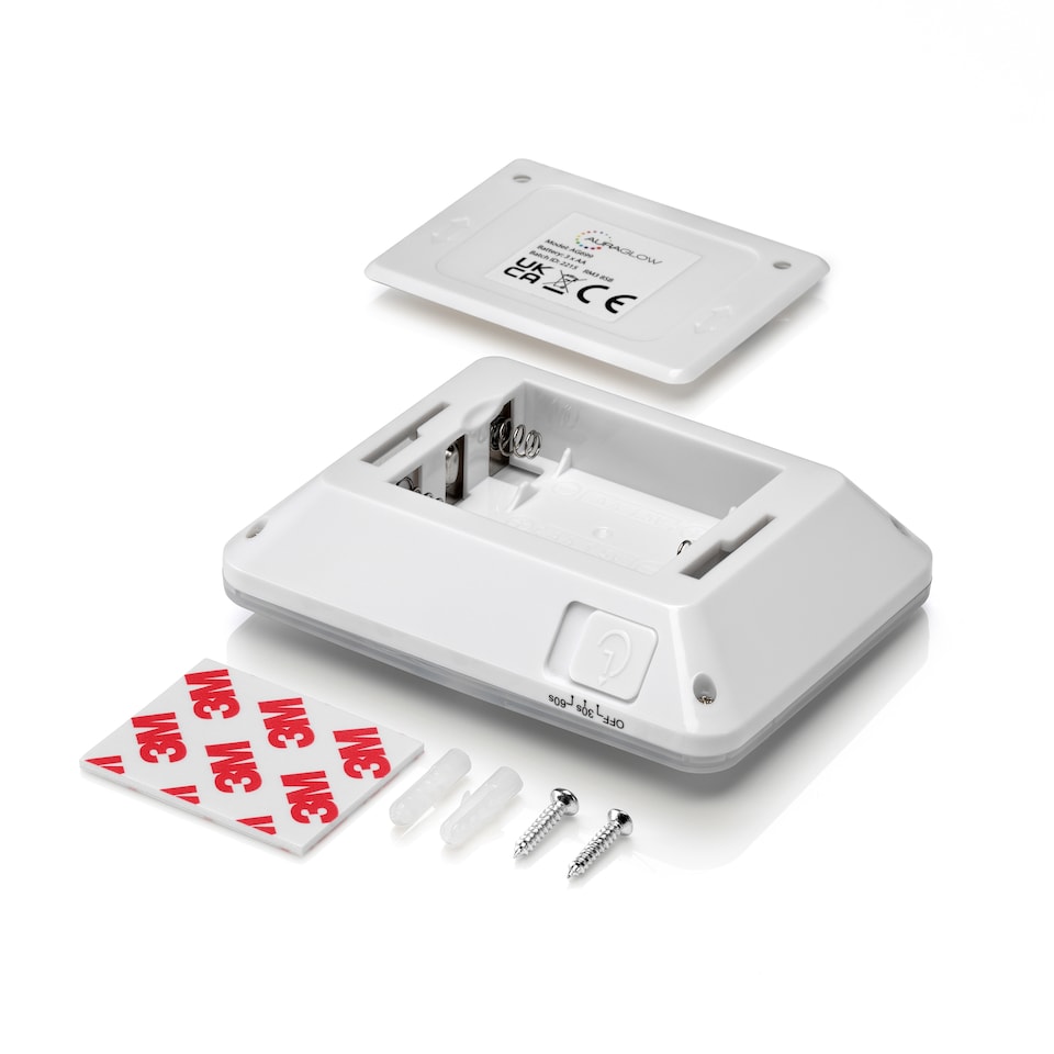 image 1 of Auraglow Motion Sensor Grill Light -  Set of 3