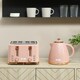 image 6 of HOMCOM Kettle and Toaster Set 1.7L Kettle & 4 Slice Toaster, Light Pink