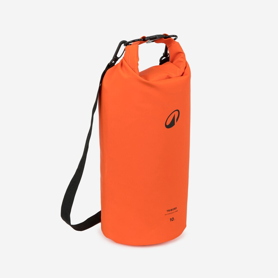 image 1 of Decathlon Waterpr. bag IPX6 10 L Orange