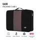 image 1 of Lux Packing Cube - Large - 11.5L  - Absolute Black | Black