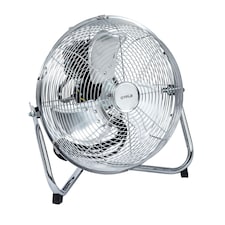 Oypla Electrical 12" Inch Chrome 3 Speed Floor Standing Gym Fan Hydroponic
