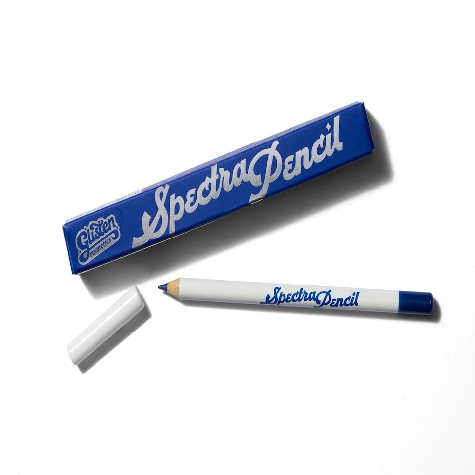 image 1 of Dark Blue Spectra Pencil - Colourful Pencil - Glisten Cosmetics Blue