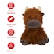 image 5 of Rosewood Tough Rope Core Cow - Pack of 3