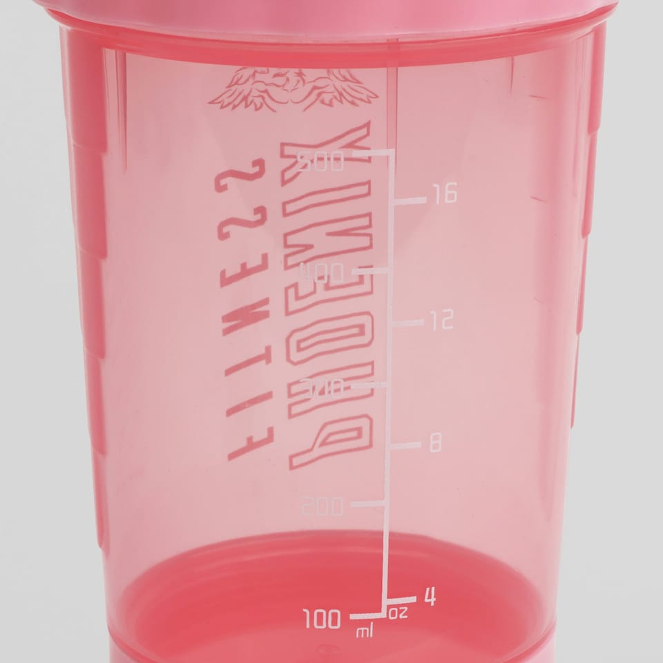 image 1 of Phoenix Fitness Compartment Protein Shaker Bottle - Pink