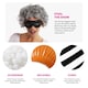 image 2 of Grandma Burglar Costume - Short Sleeve Top, Walking Stick & Accessories Black | L