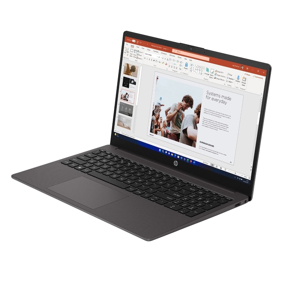 image 1 of HP 255 G10 Notebook AMD Ryzen 3 8GB RAM 256GB SSD 15.6 Inch Windows 11 Laptop