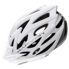 Meteor Marven Cycle Helmet MTB Bike Skateboard Scooter Safety Gear White | White-Grey | M