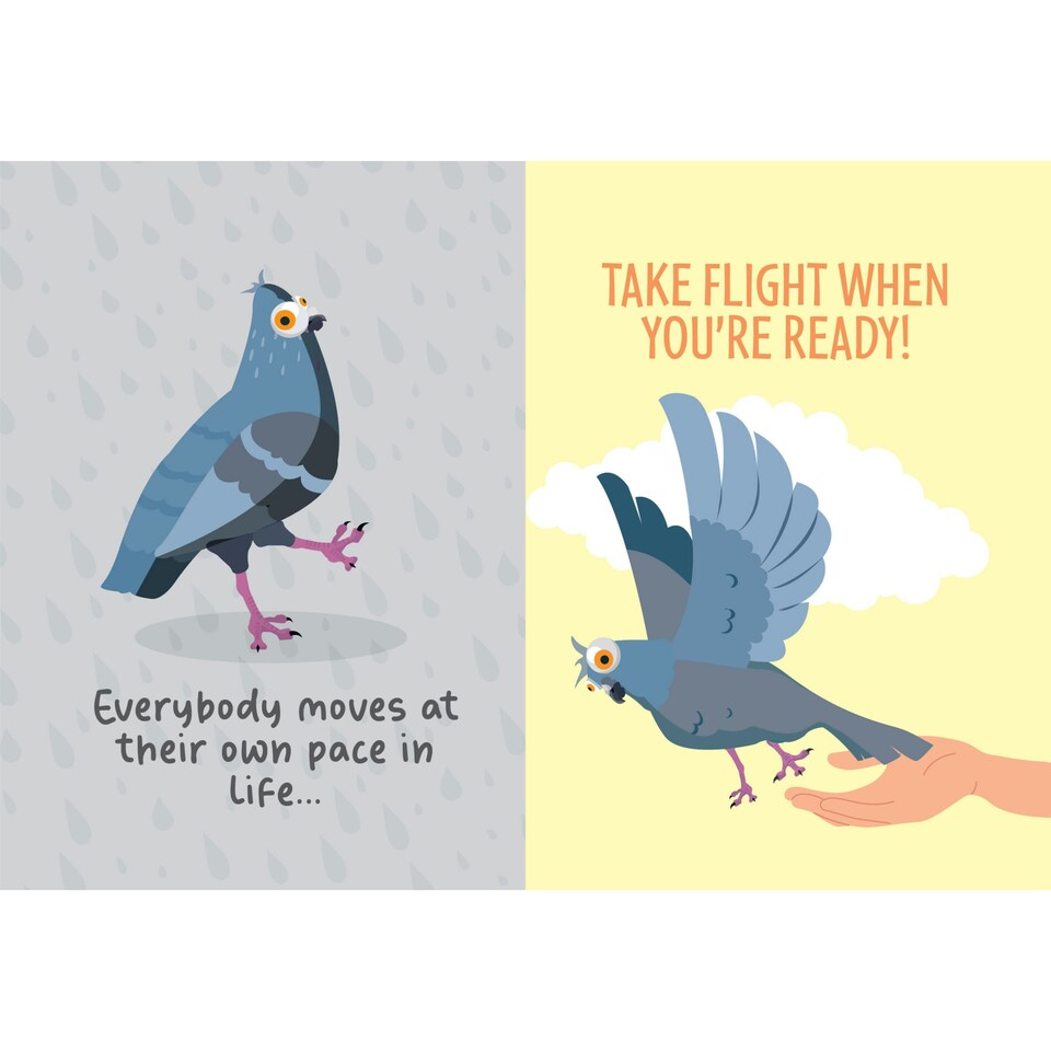 image 1 of Positivity Pigeon Book
