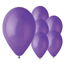 Purple Biodegradable Latex Balloons 33cm / 13 in - Pack of 50