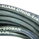 image 4 of M22 Female - M22 Female Heavy Duty 1/4" Rubber Pressure Washer Hose Black | 15m