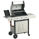 image 1 of Outsunny Deluxe Gas Barbecue Grill 3+1 Burner Garden BBQ w/ Large Cooking Area