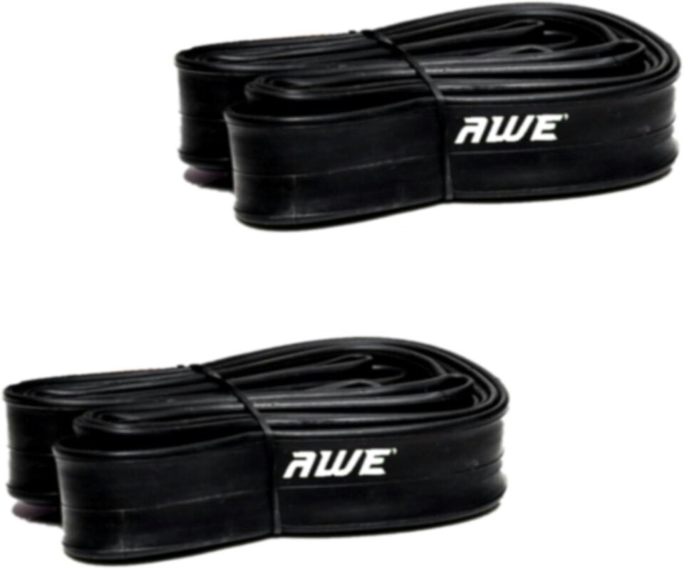 image 1 of AWE Set x 2 Butyl Rubber 24" MTB/E-Bike Inner Tube 24 x 1.75-2.125 Schrader Valve