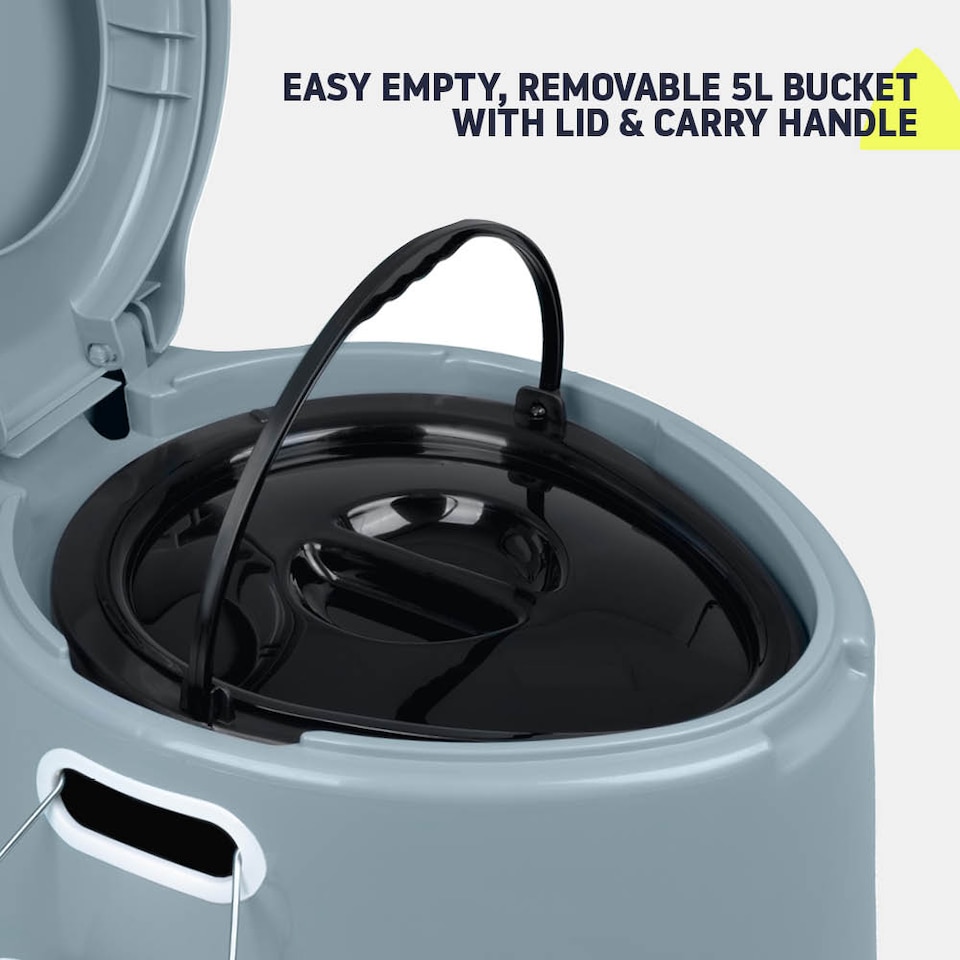 image 1 of Portable Camping Toilet