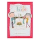 image 1 of Large Square Wife Cute Glitter Christmas Card