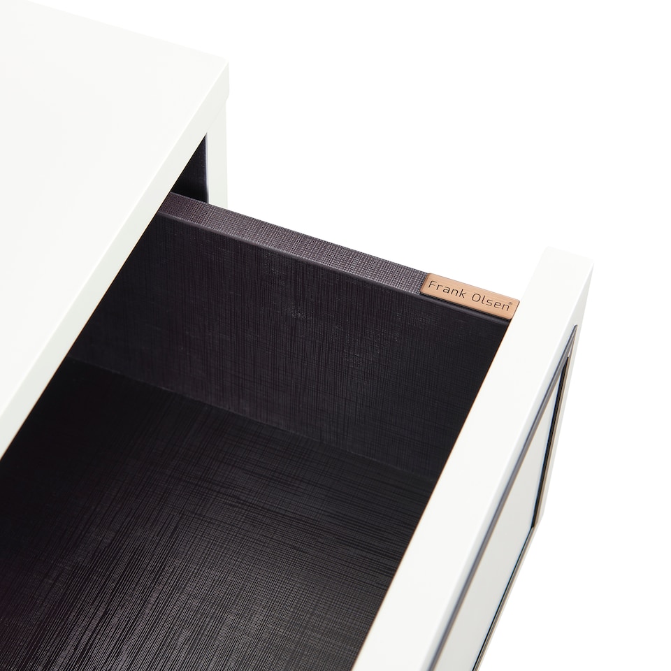 image 1 of Frank Olsen Furniture Mia Console Table White | White