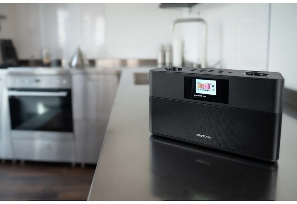 image 1 of Kenwood Audio CR-ST85DAB-B DAB+ Radio with Bluetooth 5.4 - Black