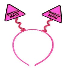 Head Bopper Bridesmaid Hot Pink