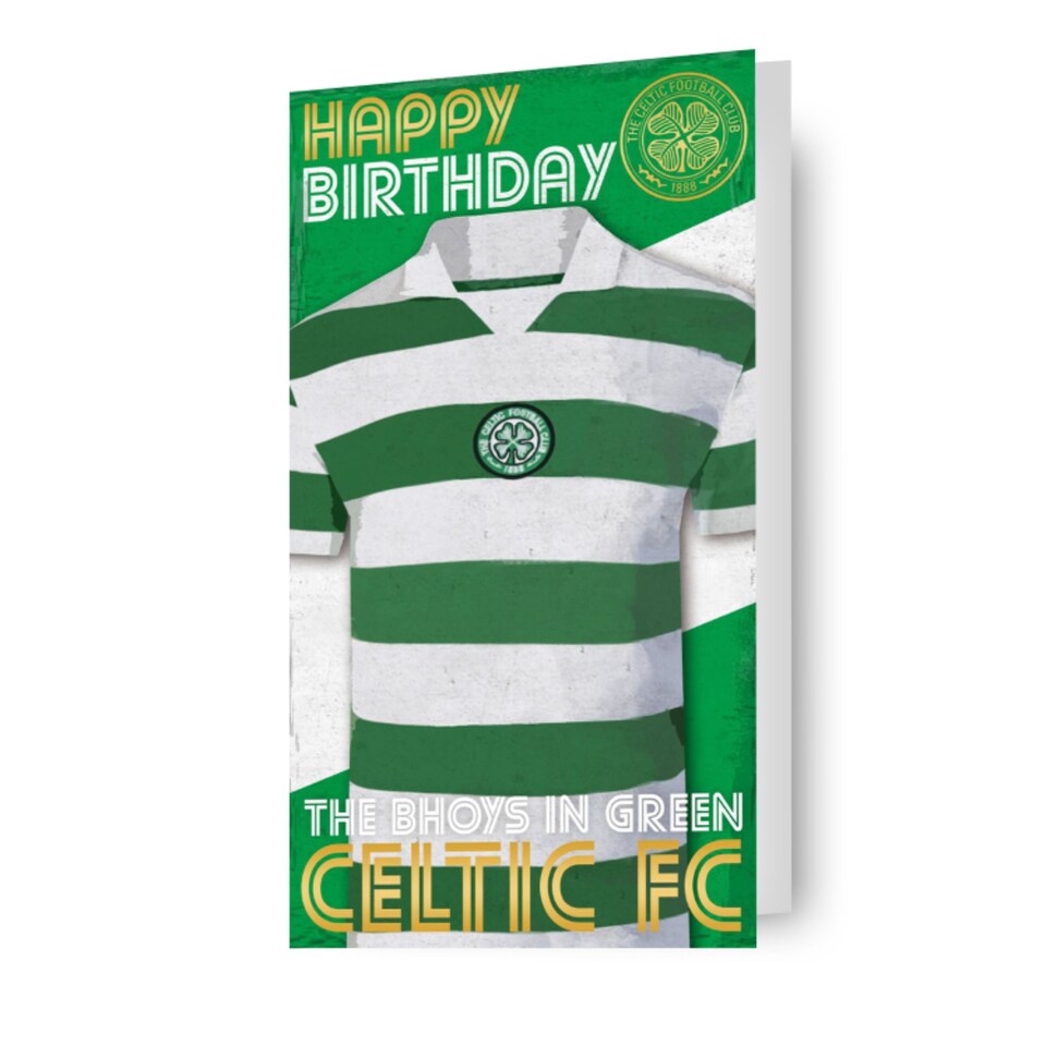 image 1 of Celtic FC 'Happy Birthday' Card