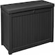 image 9 of Centurion Supports TUNGSTEN 450 Litre 119 Gallon Waterproof Extra Large Lockable Easy-Open Garden Storage Box Outdoor Organiser in Black Black