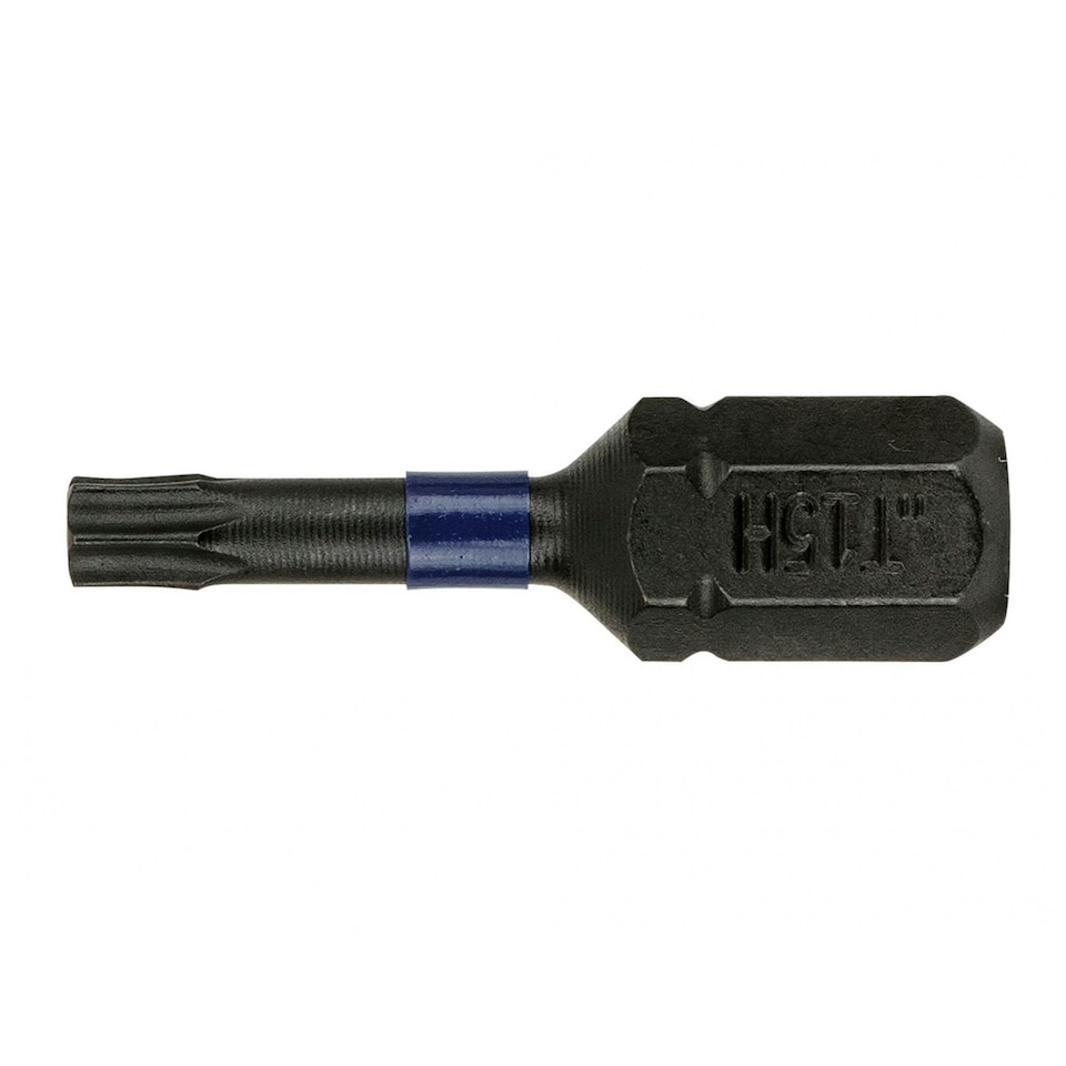 Irwin Impact Pro Performance Screwdriver Bits, Torx - Multi Colour - TX15 25mm Pack of 2