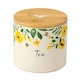 image 2 of English Tableware Company Bee Beautiful Tea Canister with Bamboo Lid